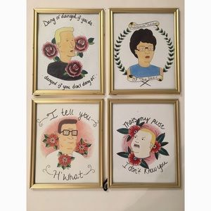 King of the hill prints